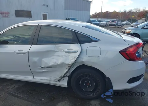 2019 Honda Civic Lx из США, поврежденный, VIN 19XFC2F65KE033692